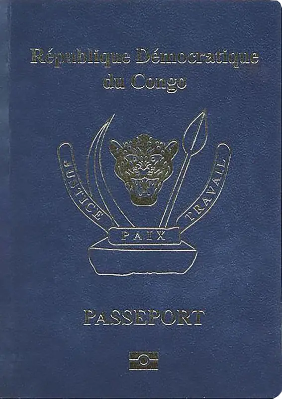 Democratic Republic of the Congoのパスポート