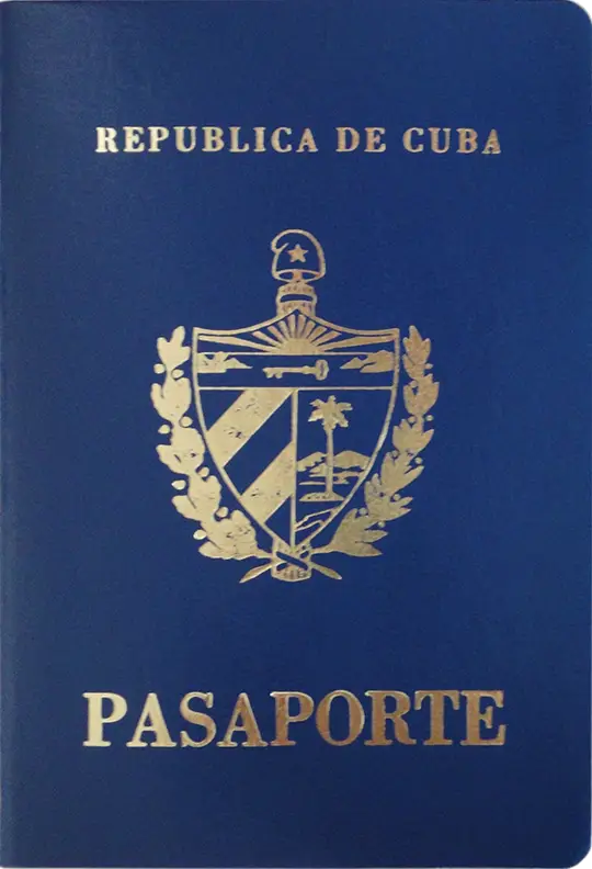 Republic of Cubaのパスポート