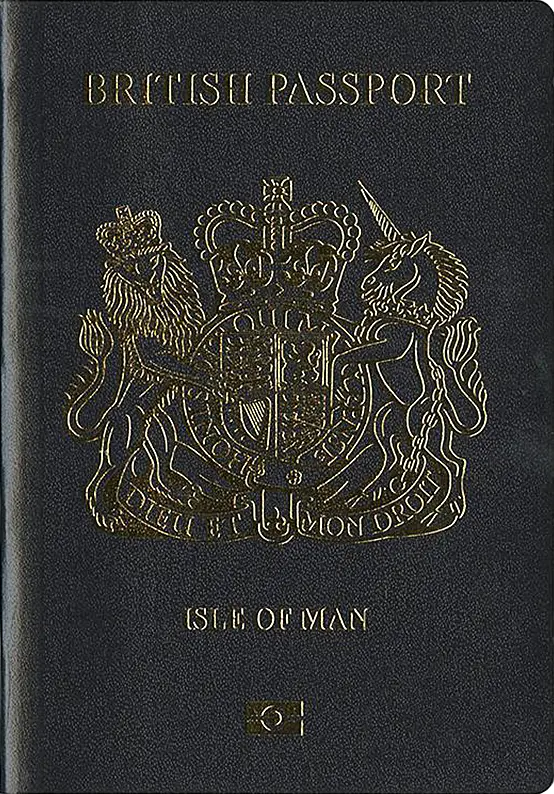 Isle of Man (British Crown Dependency)のパスポート