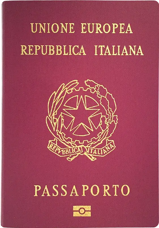 Italyのパスポート
