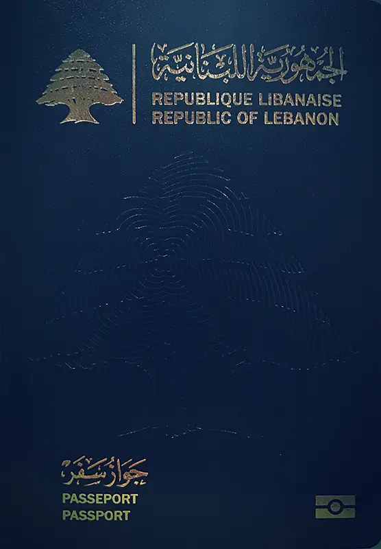 Lebanonのパスポート