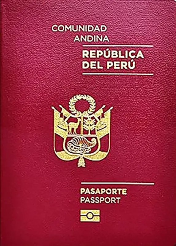 Republic of Peruのパスポート