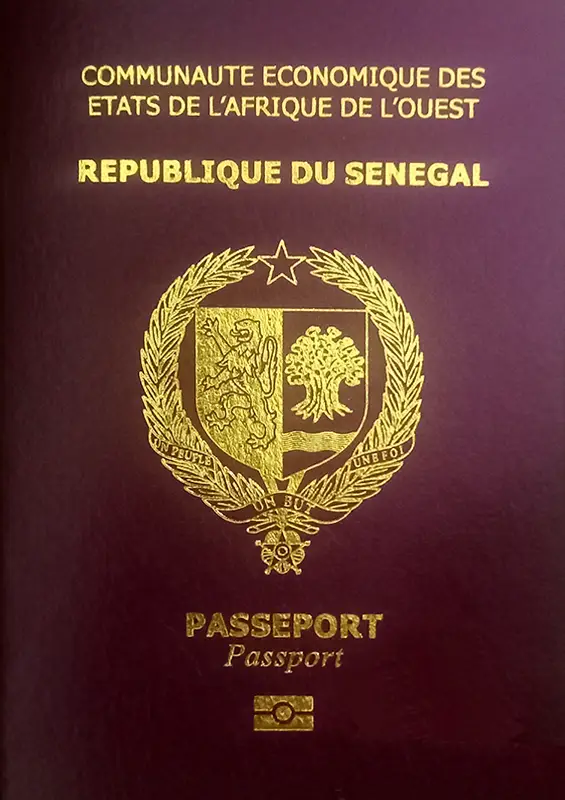 Republic of Senegalのパスポート