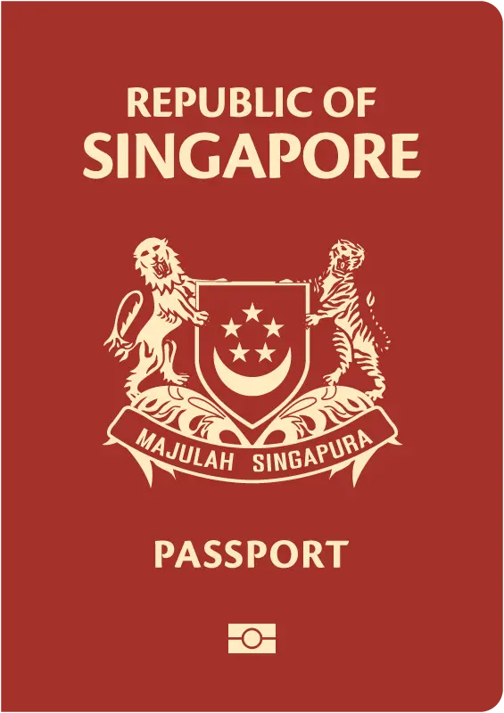 Republic of Singaporeのパスポート