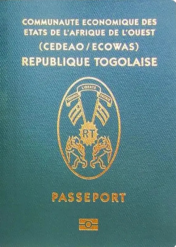 Republic of Togoのパスポート