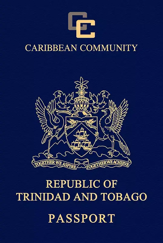 Republic of Trinidad and Tobagoのパスポート
