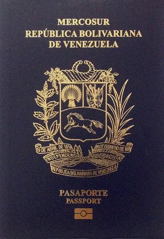 Bolivarian Republic of Venezuelaのパスポート