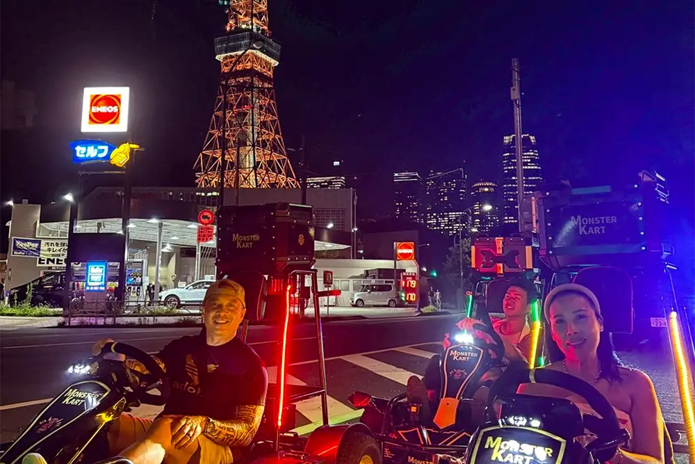 東京タワー マリオカートツアー