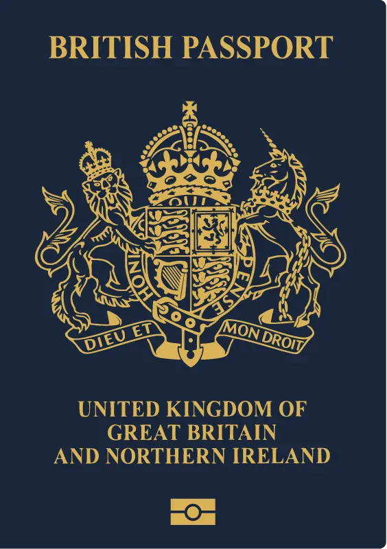 英国のパスポート